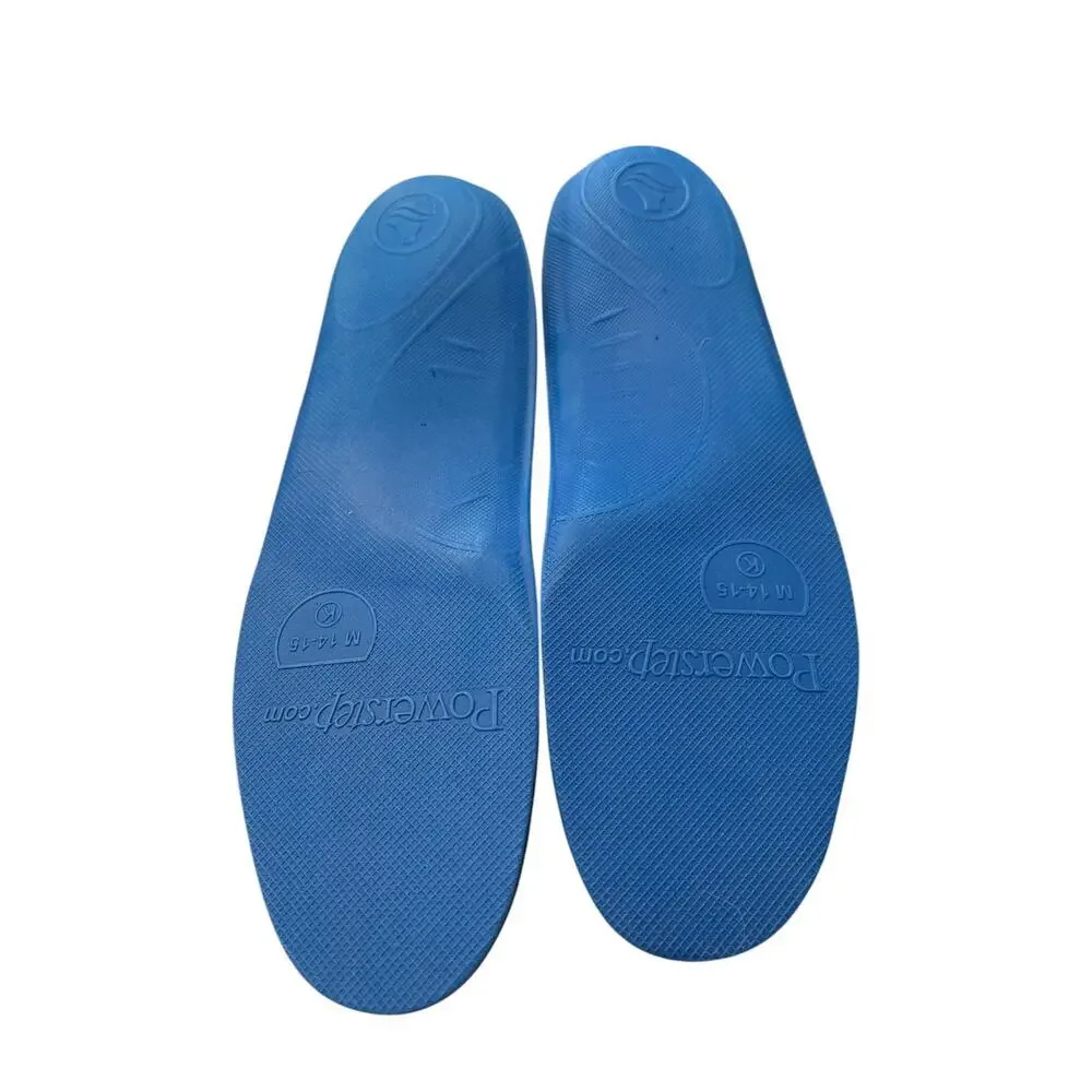PowerStep Men's Pinnacle Heel Pain Relief Full-Length Orthotic Insole Size 14-15 - Picture 7 of 10